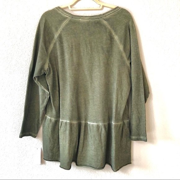 NWT! Style & Co Macy's Peplum High Low Top Plus sizes - Picture 4 of 4